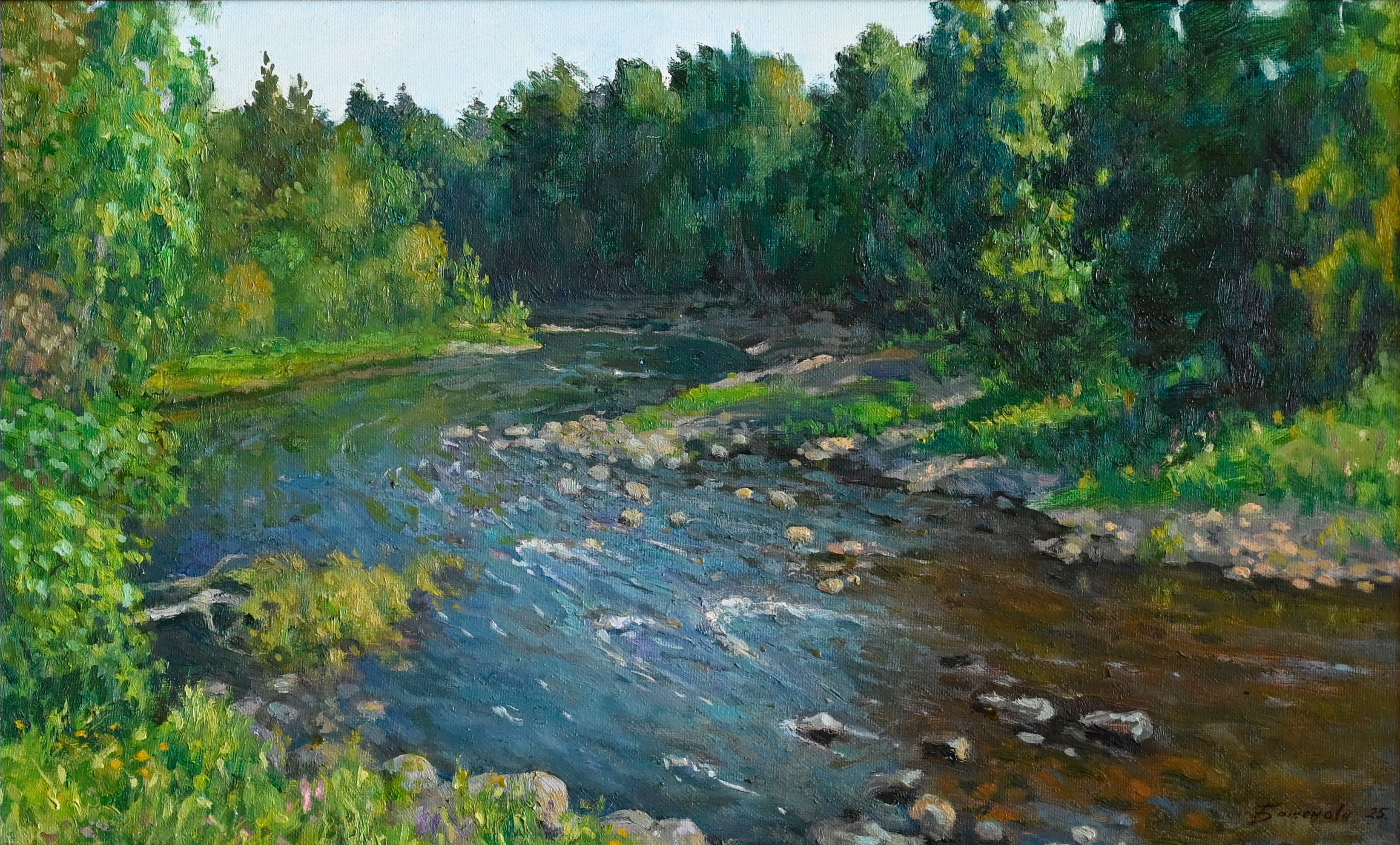 Карельская река